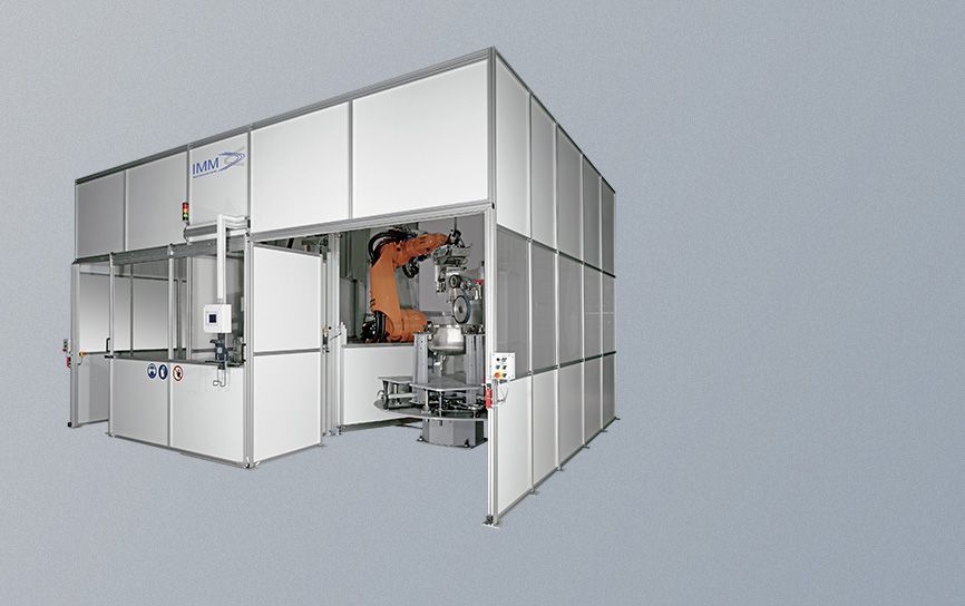 IMM Roboterzellen für die Oberflächenbearbeitung